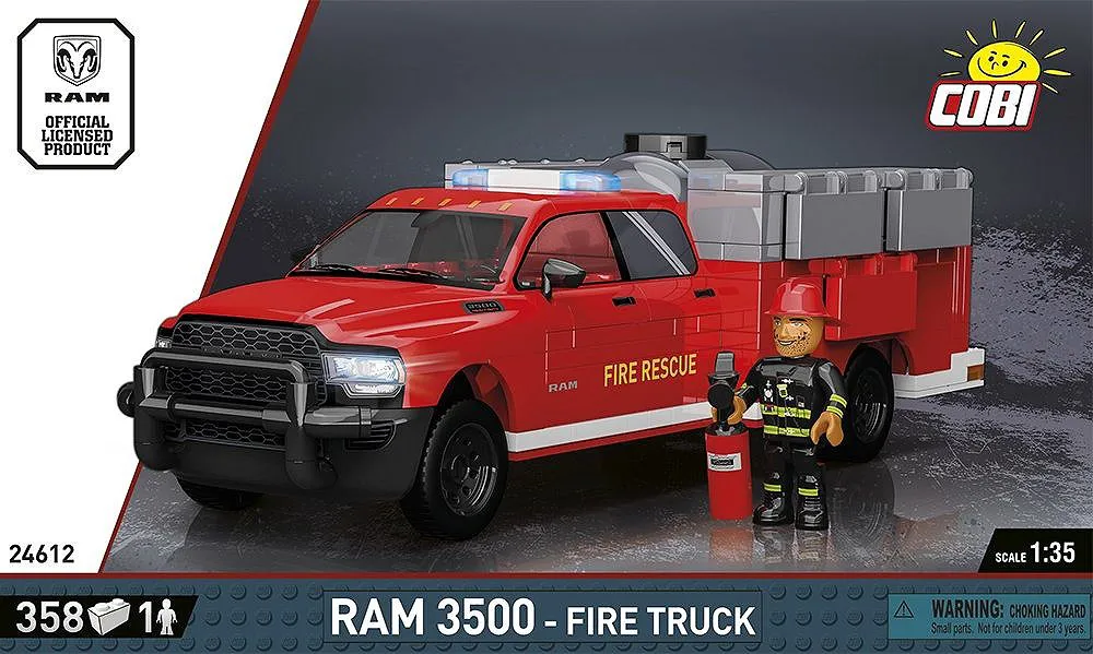 COBI 24612 RAM 3500 - Feuerwehrauto