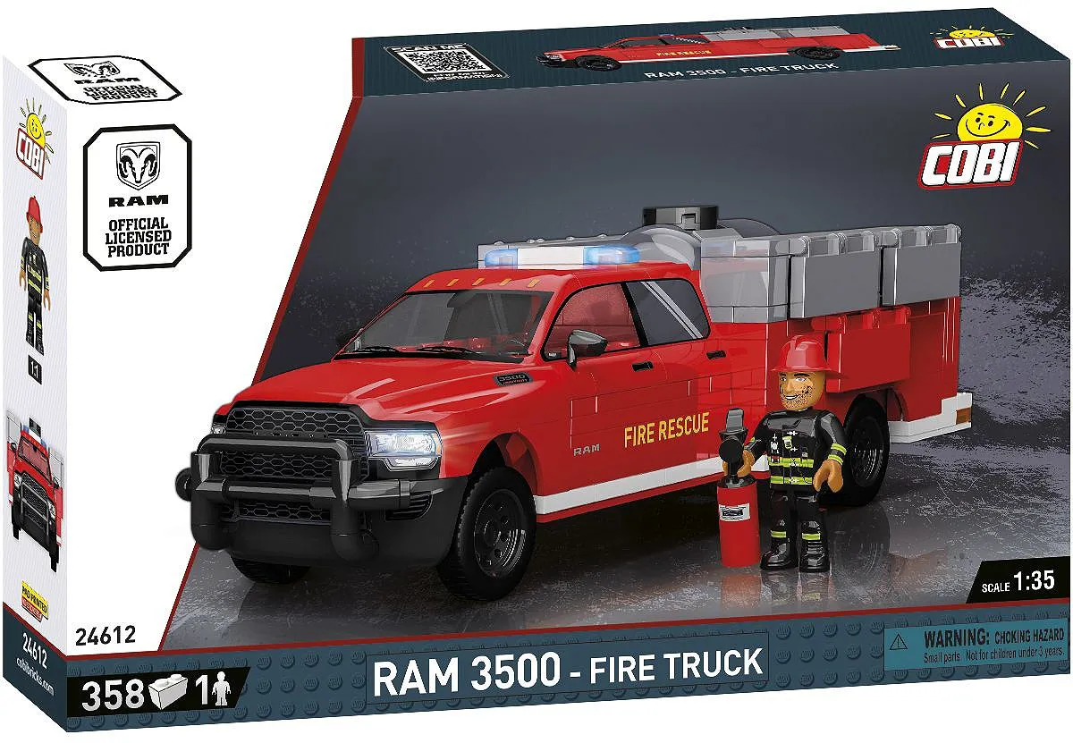 COBI 24612 RAM 3500 - Feuerwehrauto