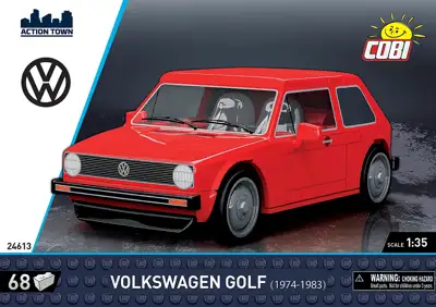 COBI 24613 Volkswagen Golf (1974-1983)