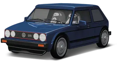 COBI 24615 Volkswagen  Golf  GTI (1976-1983)