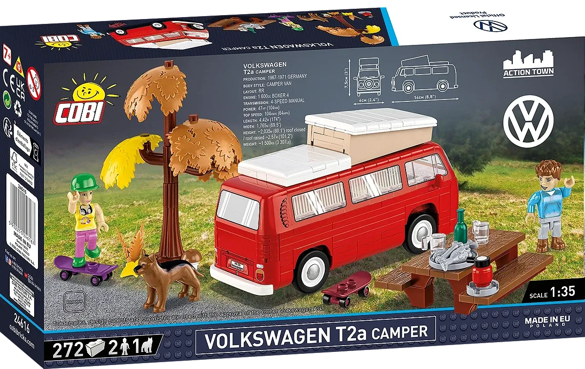 COBI 24616 Volkswagen T2a Camper