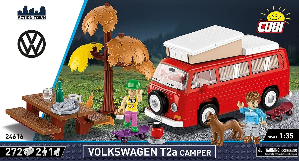 COBI 24616 Volkswagen T2a Camper
