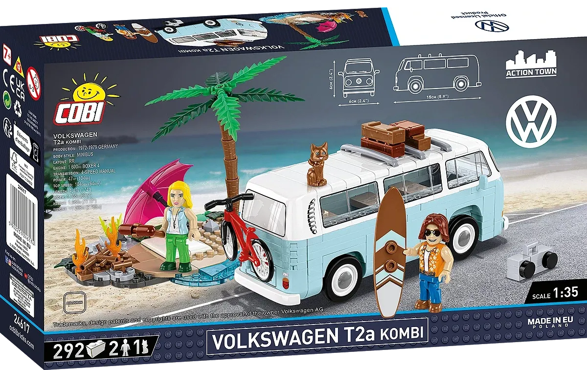 COBI 24617 Volkswagen T2a Kombi