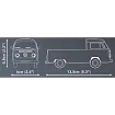 COBI 24618 Volkswagen T2a Pritschenwagen