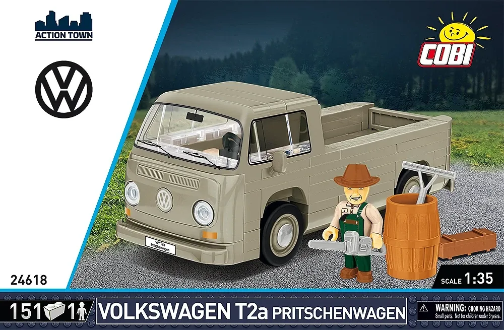 COBI 24618 Volkswagen T2a Pritschenwagen