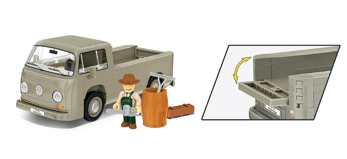COBI 24618 Volkswagen T2a Pritschenwagen
