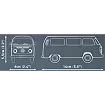 COBI 24621 Volkswagen T2b Bus