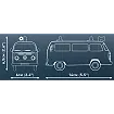 COBI 24622 Volkswagen T2b Feuerwehr