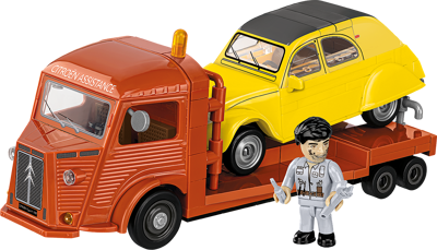 COBI 24627 Citroen Type H Car Transporter & 2CV Type AZ