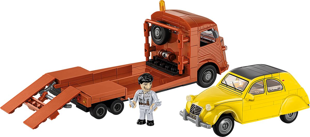 COBI 24627 Citroen Type H Auto-Transporter & 2CV Type AZ