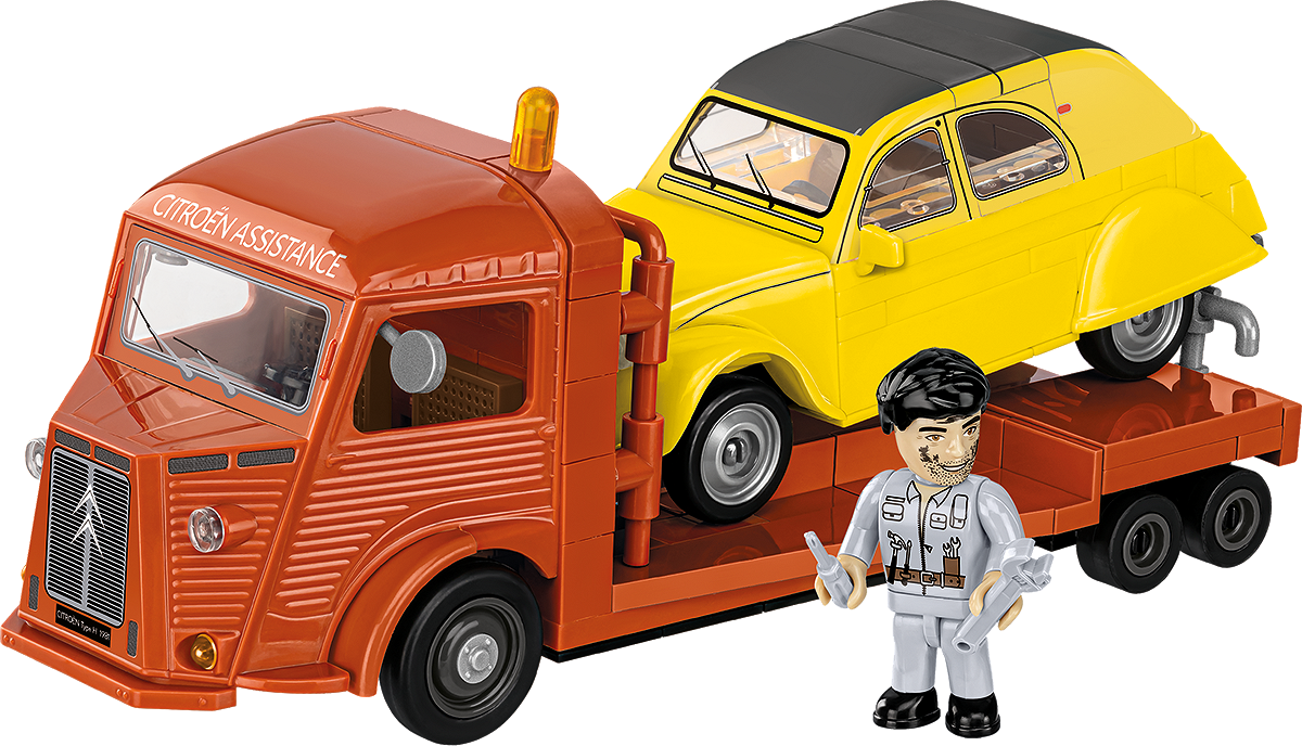 COBI 24627 Citroen Type H Auto-Transporter & 2CV Type AZ