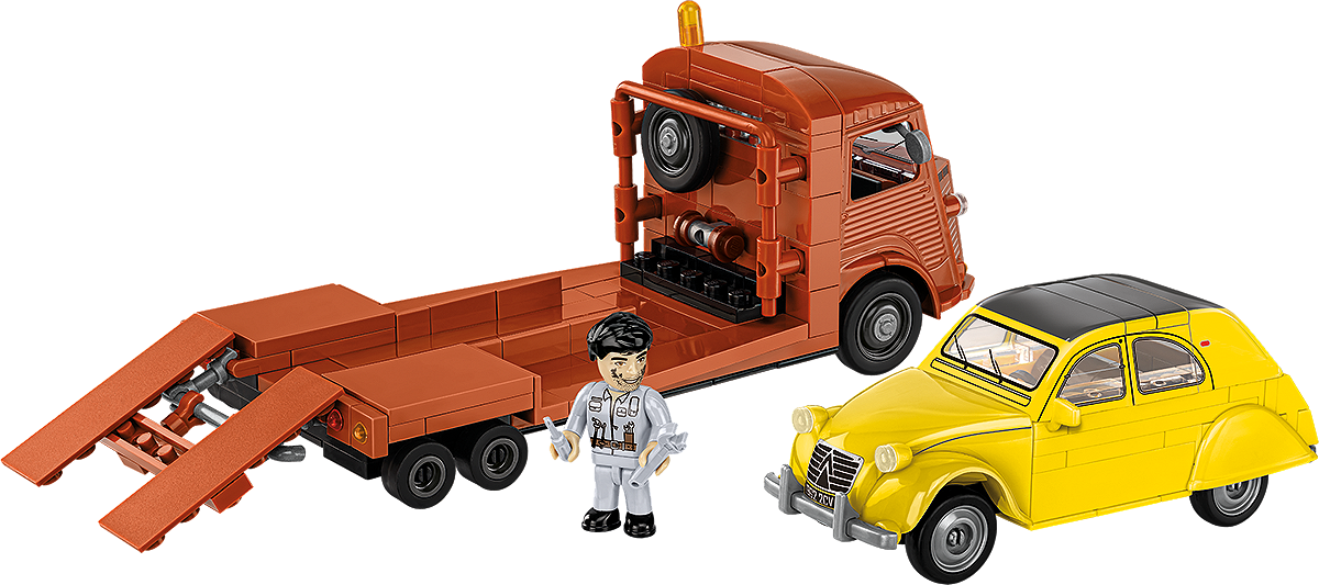 COBI 24627 Citroen Type H Auto-Transporter & 2CV Type AZ