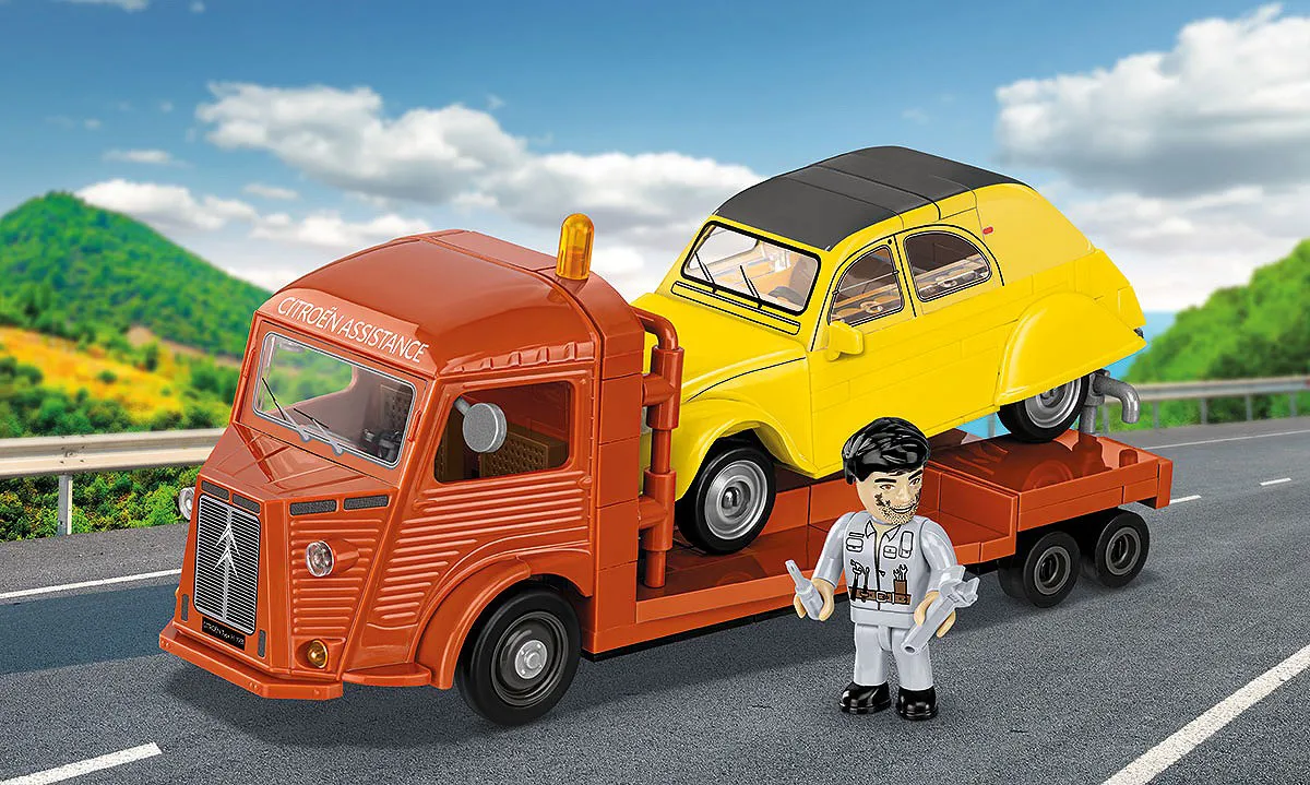 COBI 24627 Citroen Type H Auto-Transporter & 2CV Type AZ