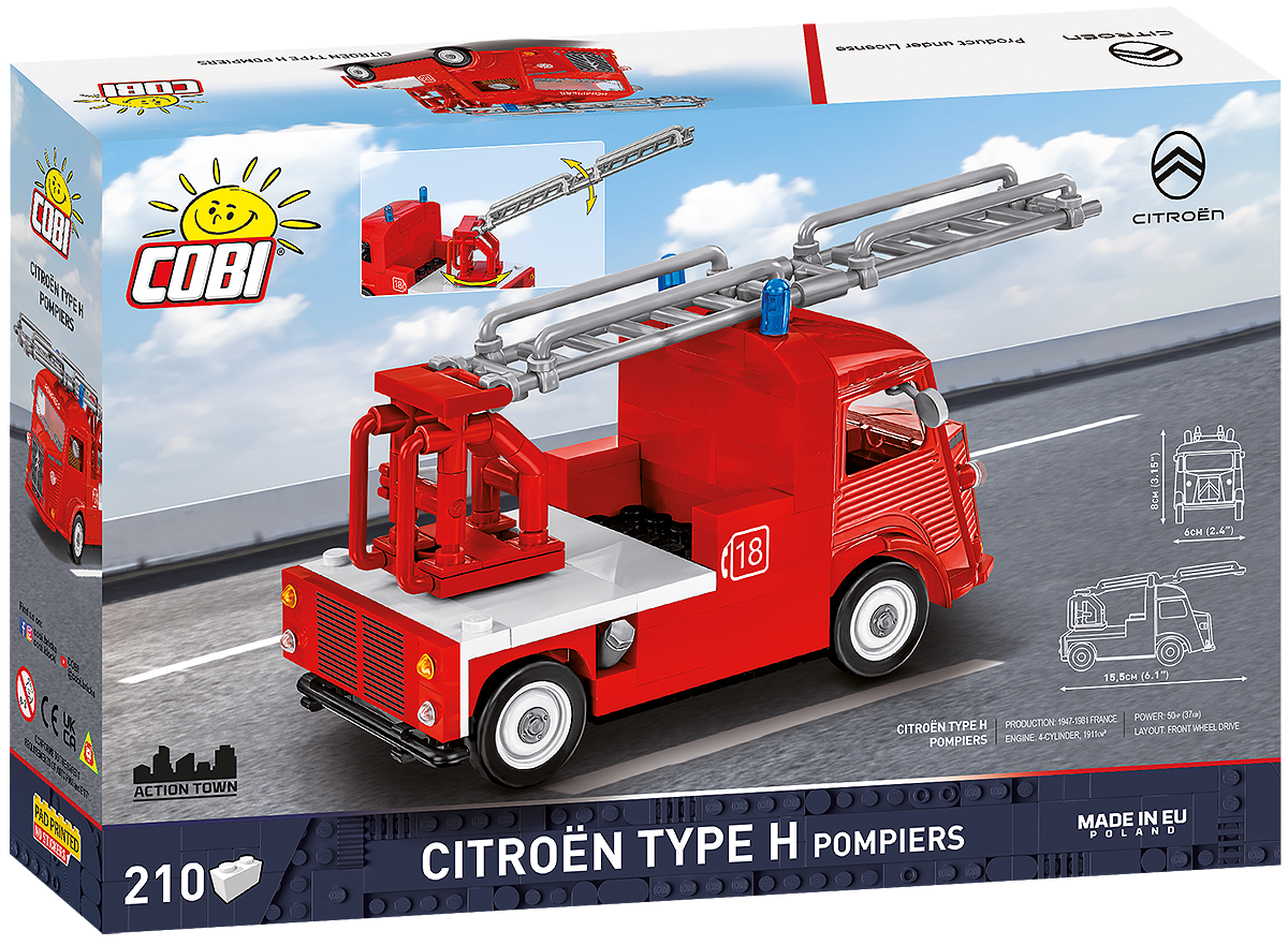 COBI 24628 Citroen Type H Feuerwehr