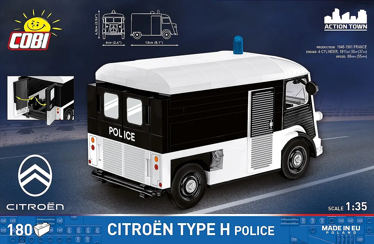 COBI 24630 Citroen Type H Politie