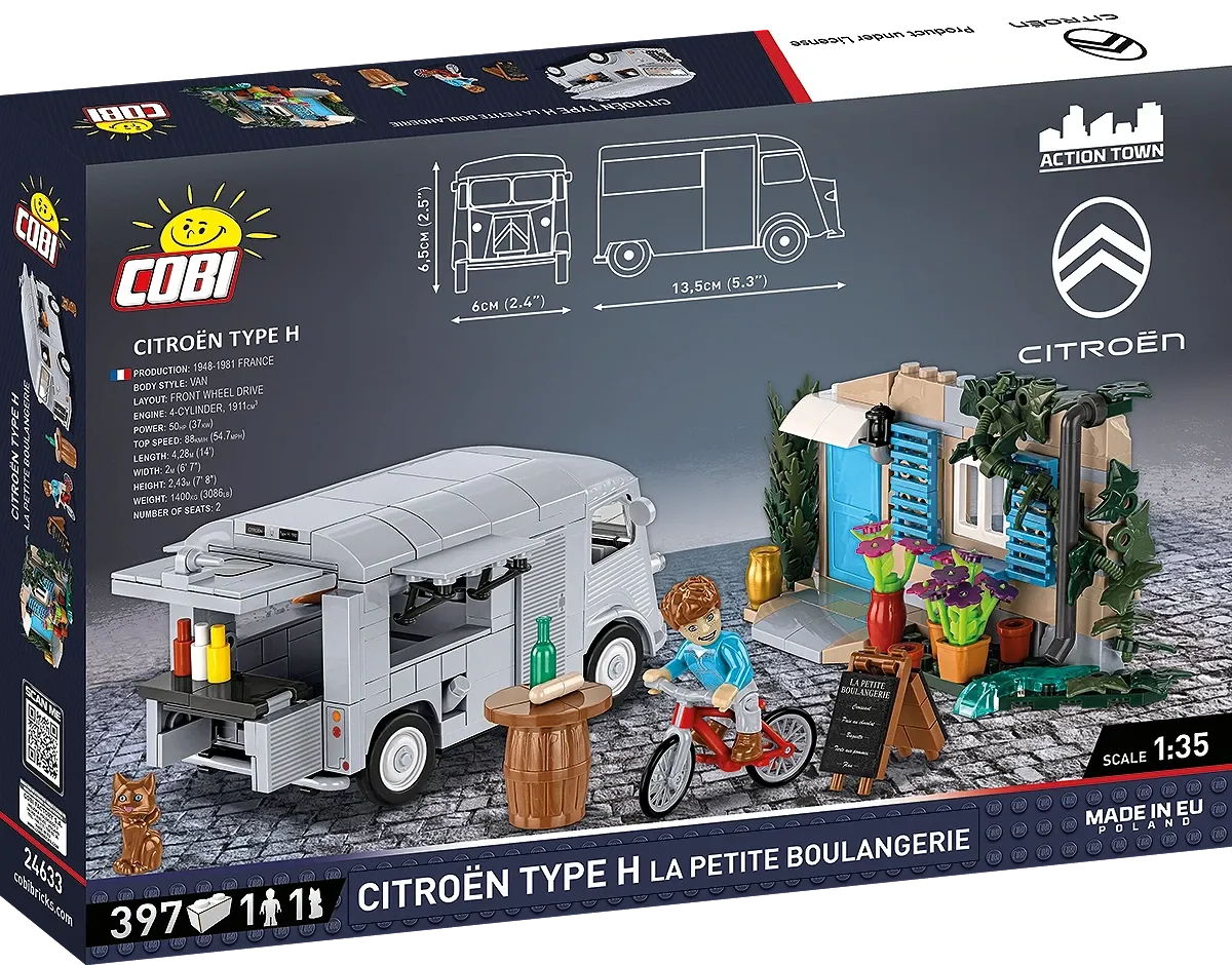 COBI 24633 Citroen Type H "La Petite Boulangerie