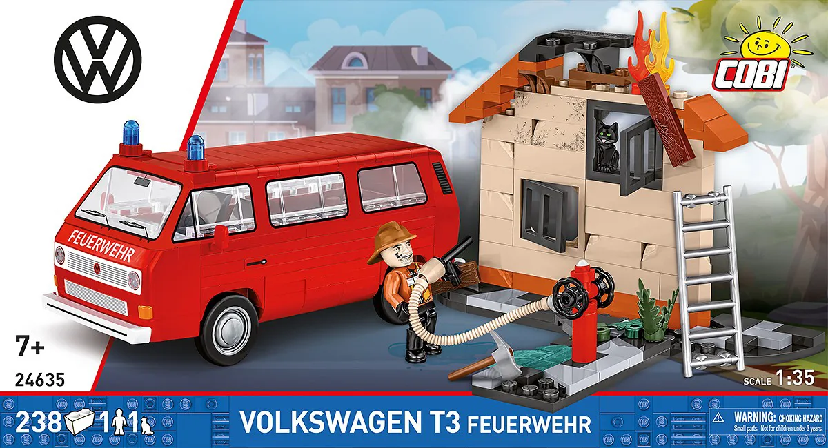 COBI 24635 Volkswagen T3 Feuerwehr