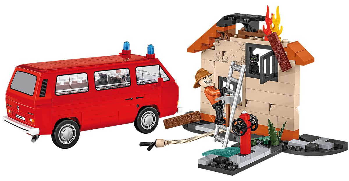 COBI 24635 Volkswagen T3 Feuerwehr