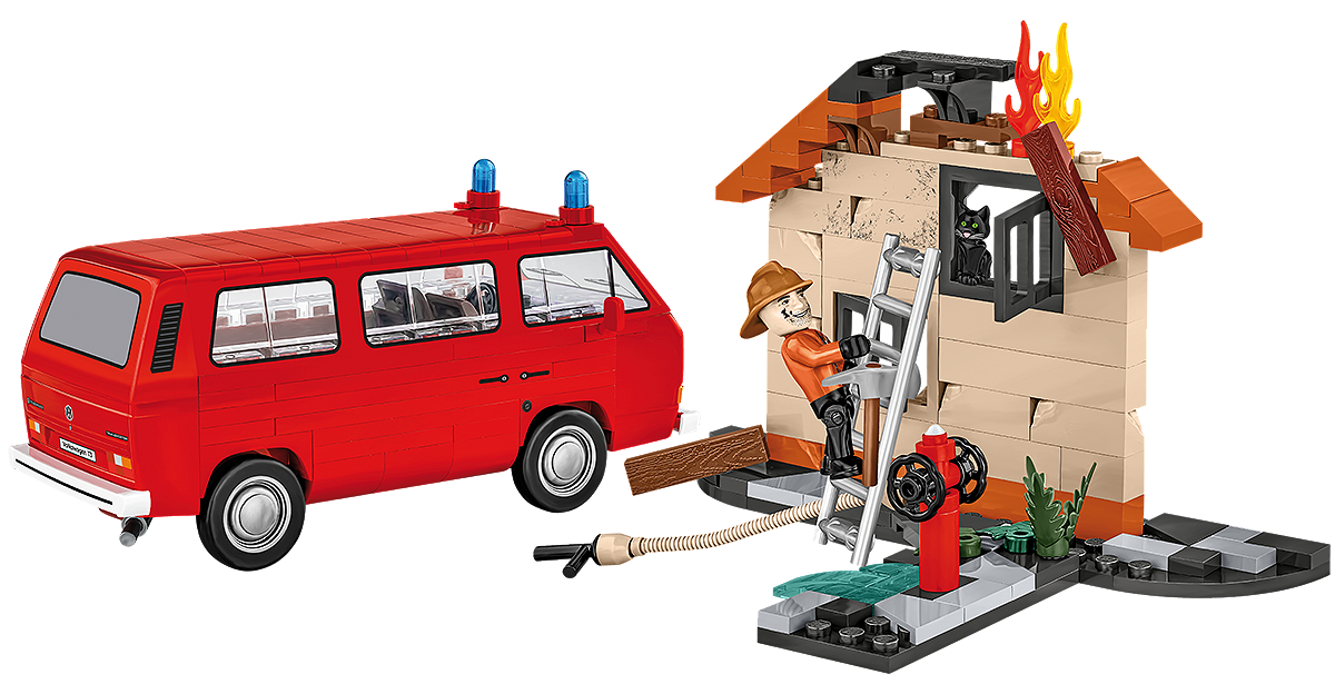 COBI 24635 Volkswagen T3 Feuerwehr