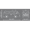 COBI 24636 Volkswagen T3 Krankenwagen
