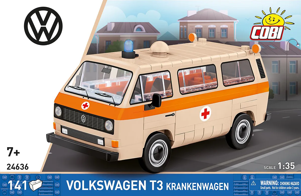 COBI 24636 Volkswagen T3 Krankenwagen