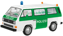 COBI 24637 Volkswagen T3 Polizei
