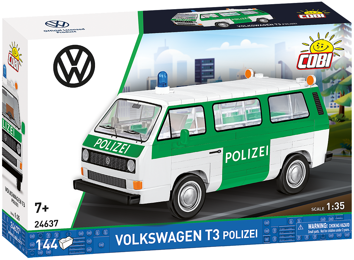 COBI 24637 Volkswagen T3 Polizei