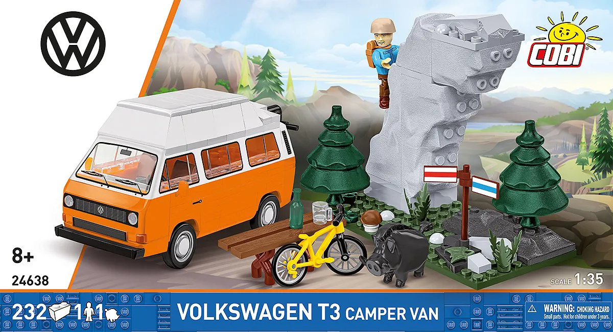COBI 24638 Volkswagen T3 Camper Van