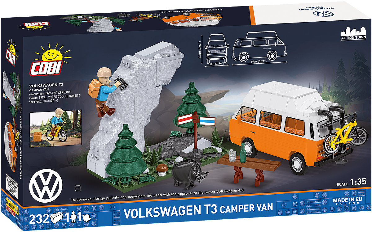 COBI 24638 Volkswagen T3 Camper Van