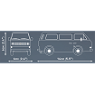 COBI 24639 Volkswagen T3 Winter Adventure