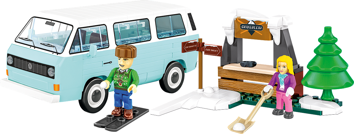 COBI 24639 Volkswagen T3 Winter Adventure