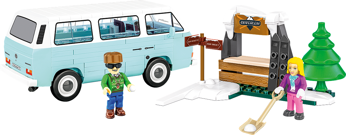 COBI 24639 Volkswagen T3 Winter Adventure