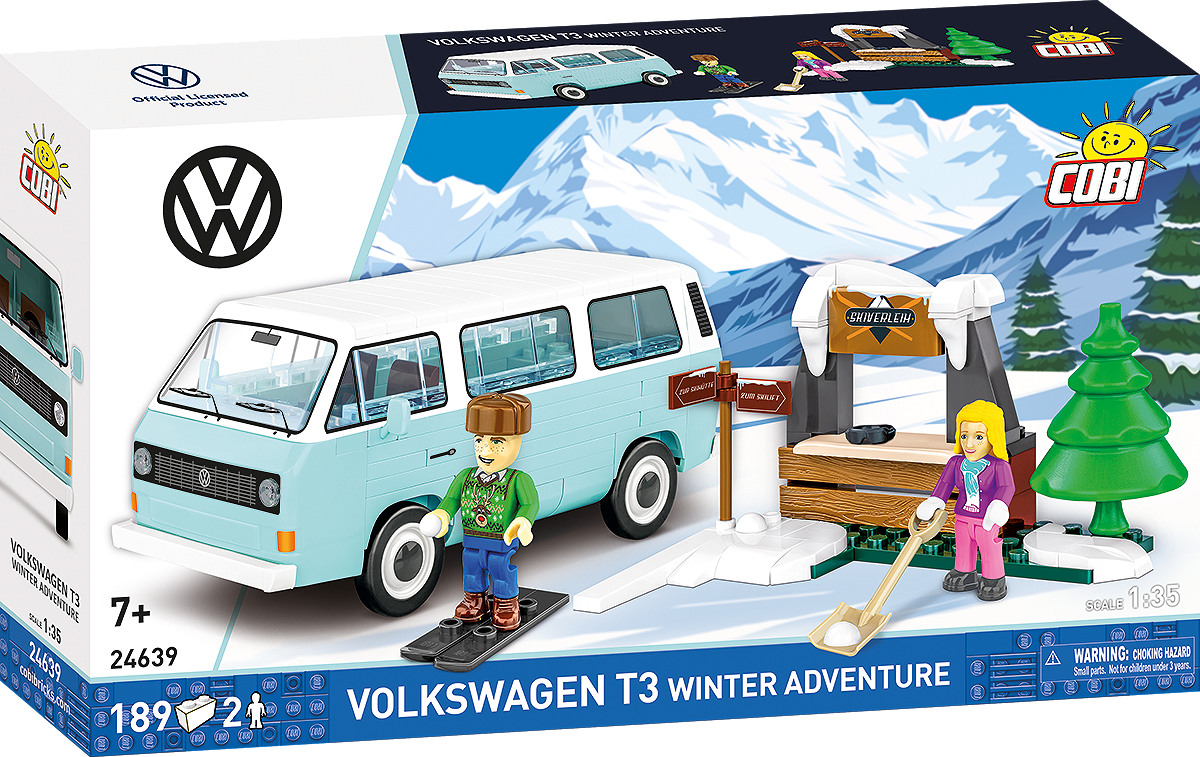 COBI 24639 Volkswagen T3 Winter Adventure