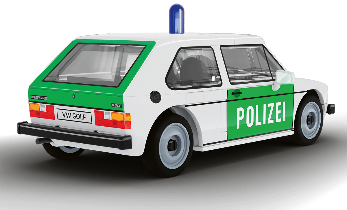 COBI 24642 Volkswagen Golf (1974) Polizei