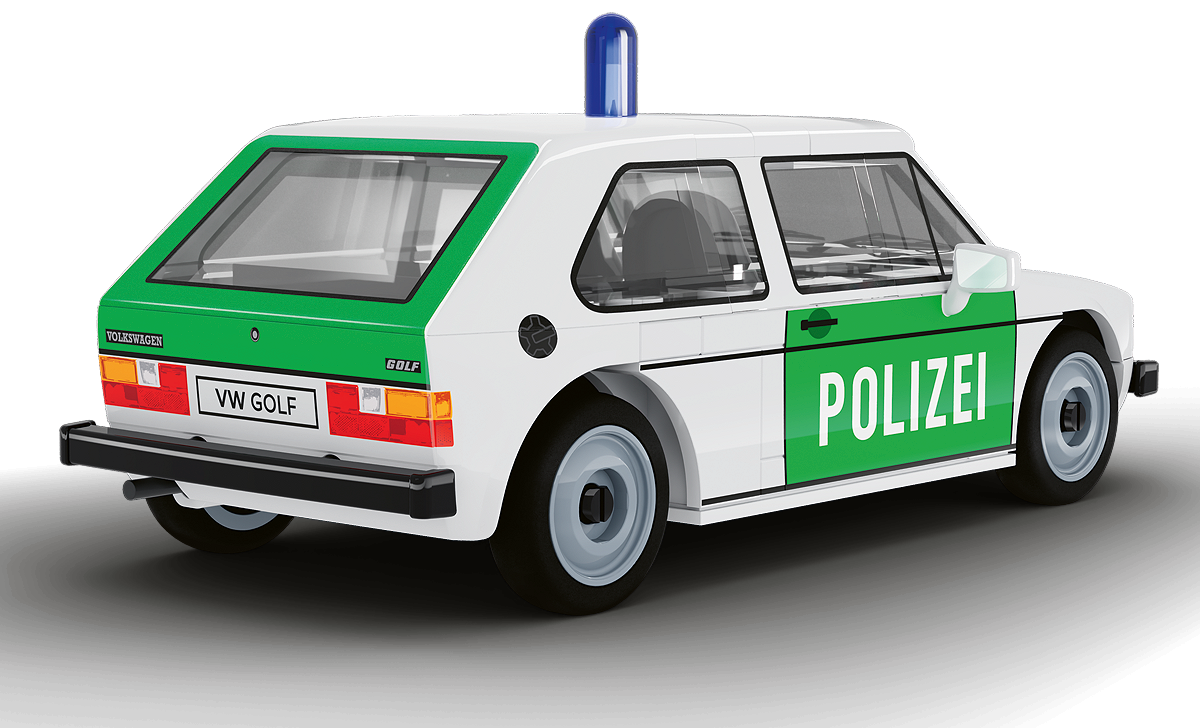 COBI 24642 Volkswagen Golf (1974) Polizei