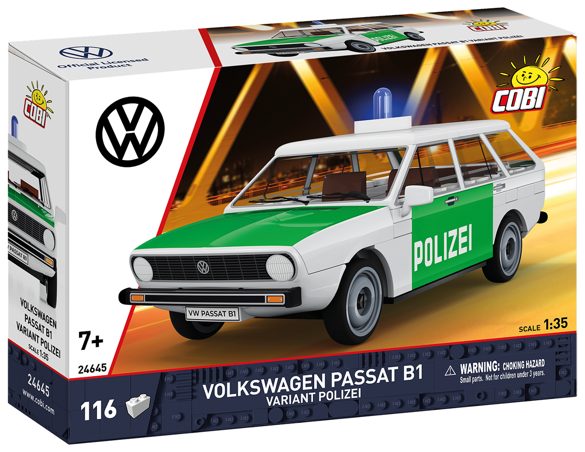 COBI 24645 Volkswagen Passat B1 Variant Polizei