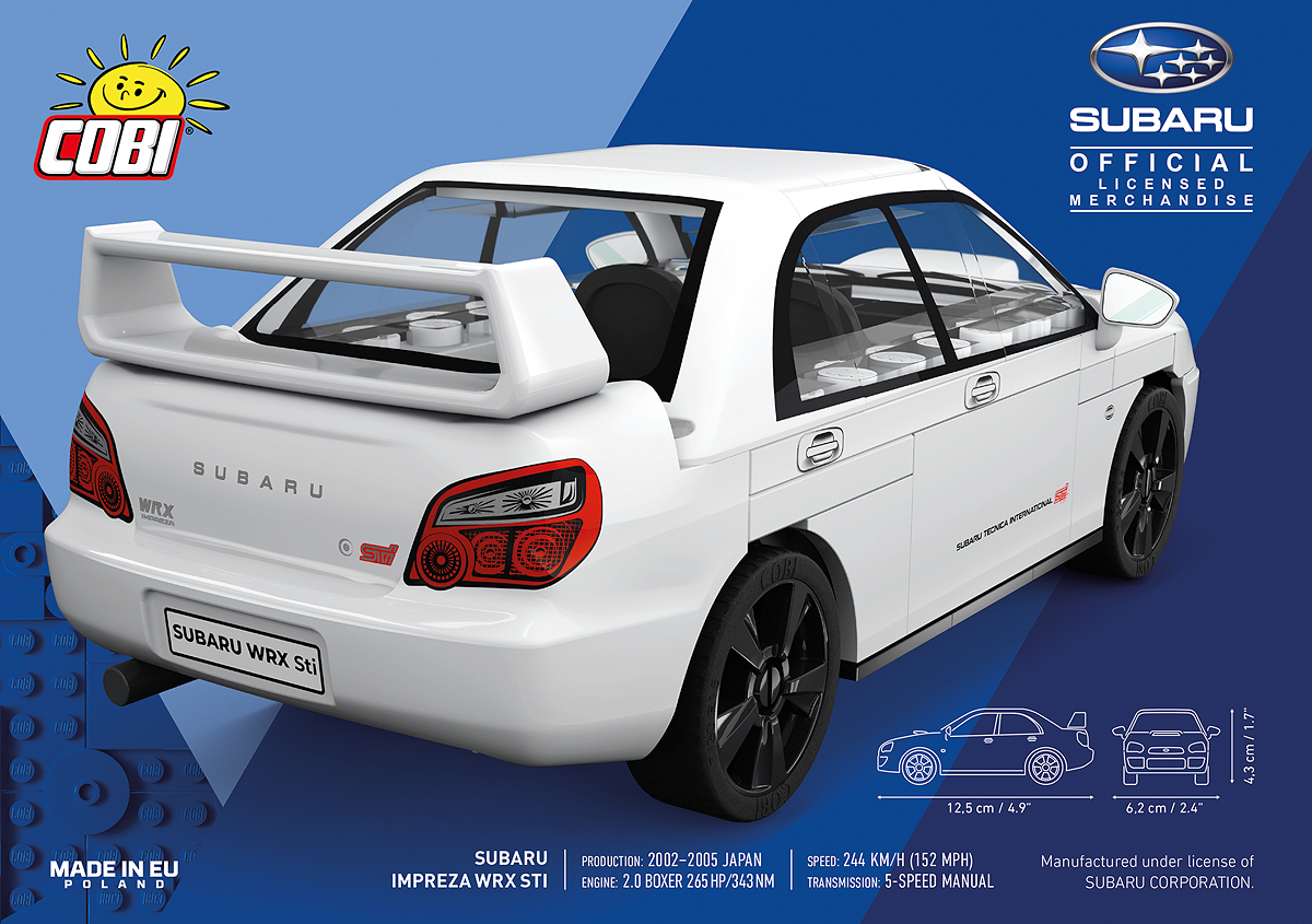 COBI 24649 Subaru Impreza WRX STI