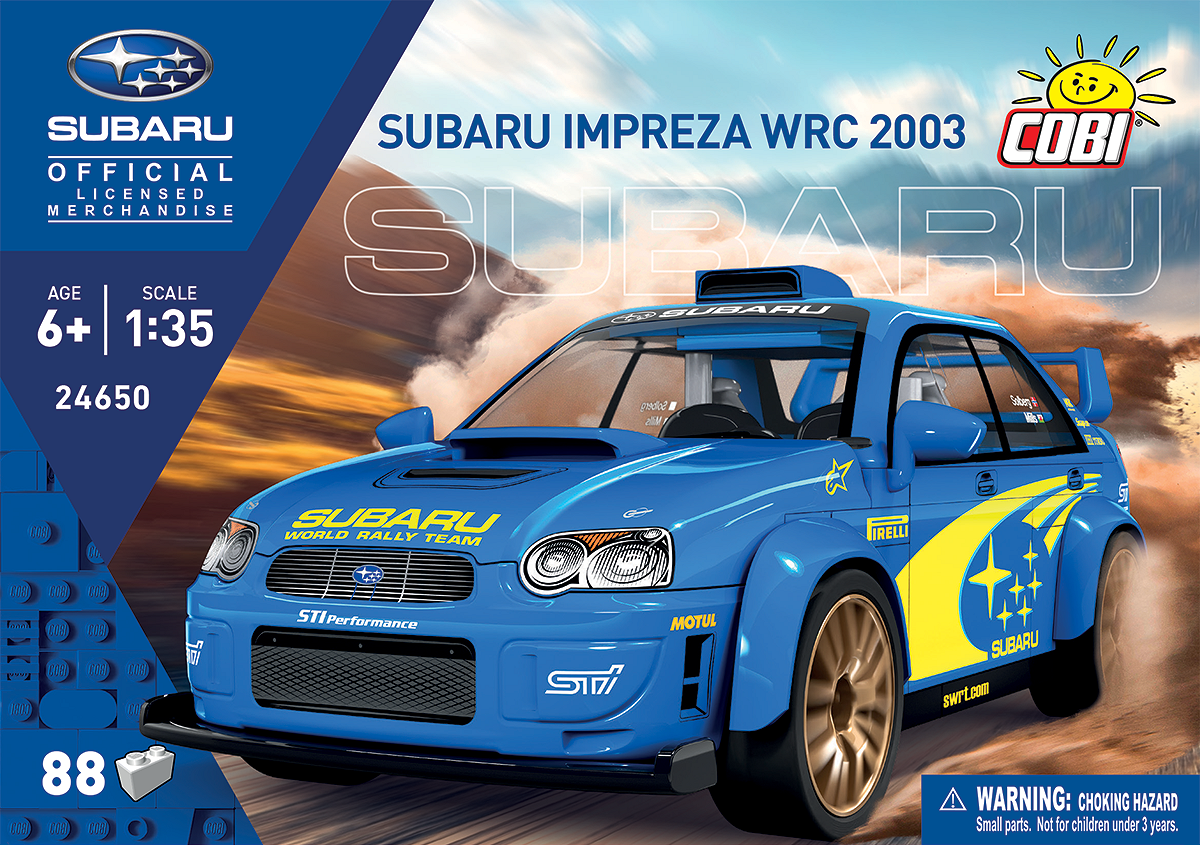 COBI 24650 Subaru Impreza WRC 2003