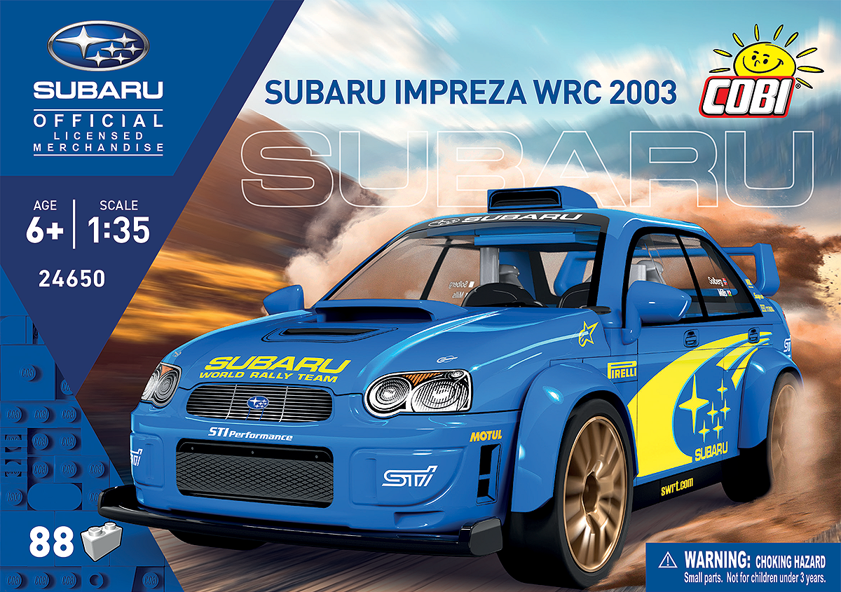 COBI 24650 Subaru Impreza WRC 2003