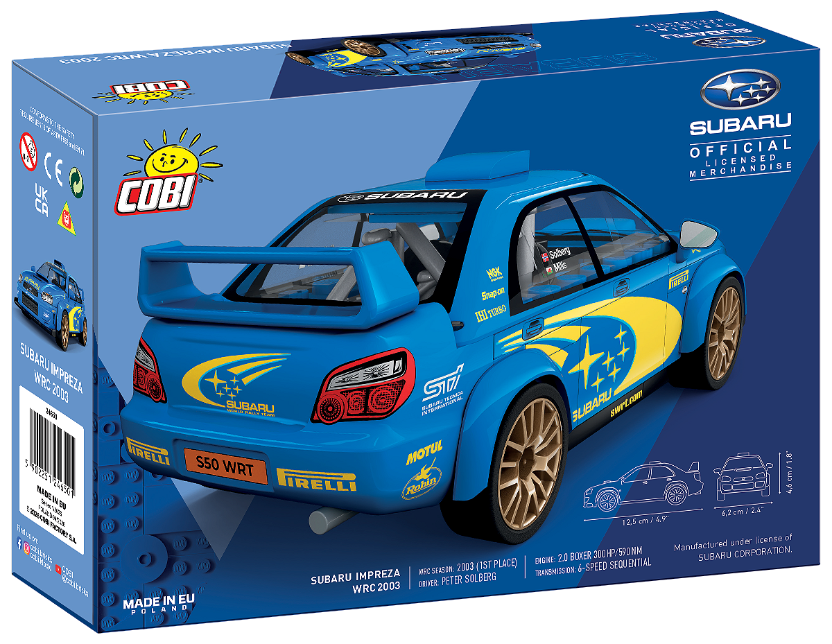 COBI 24650 Subaru Impreza WRC 2003