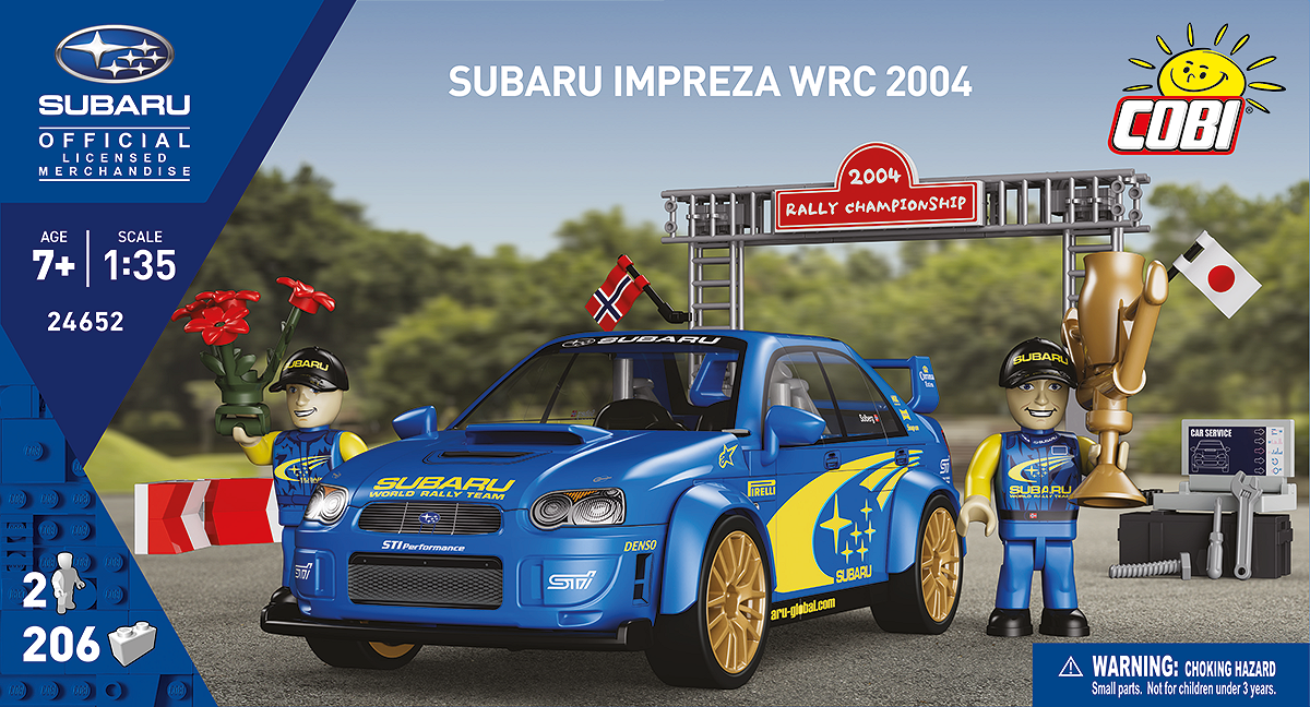 COBI 24652 Subaru Impreza WRC 2004