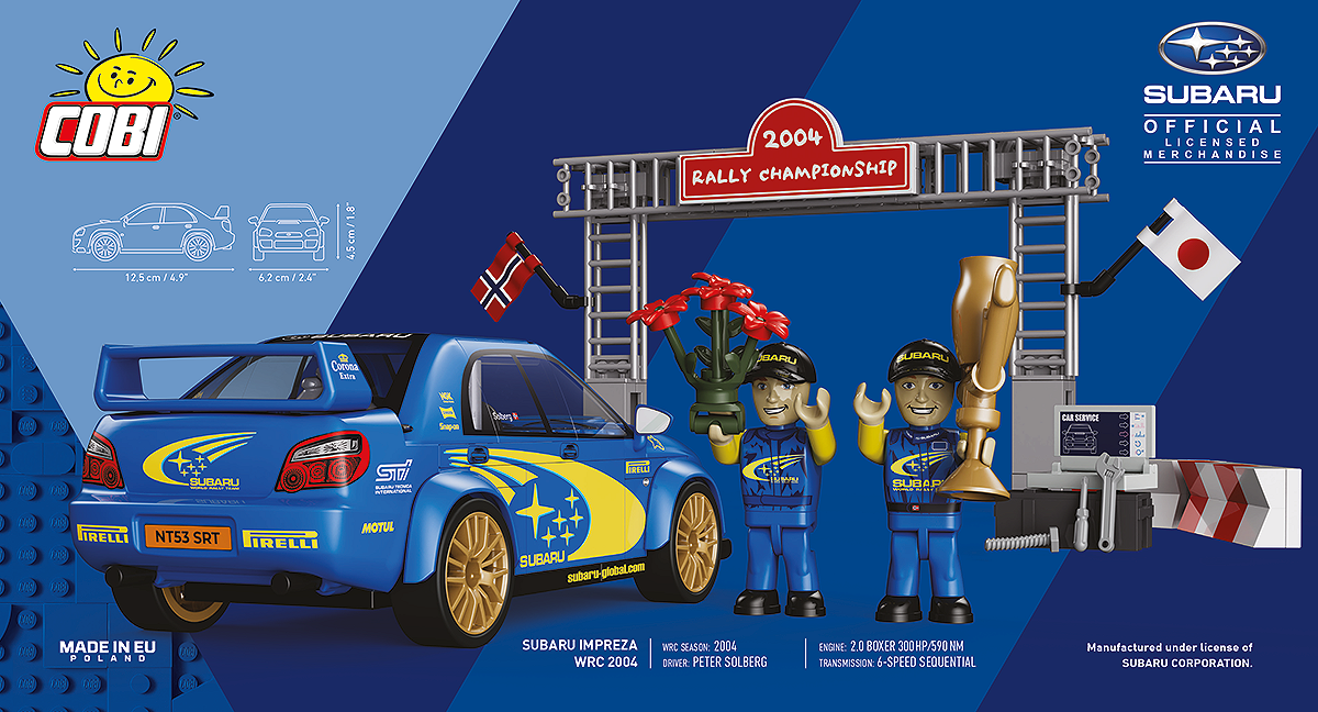 COBI 24652 Subaru Impreza WRC 2004