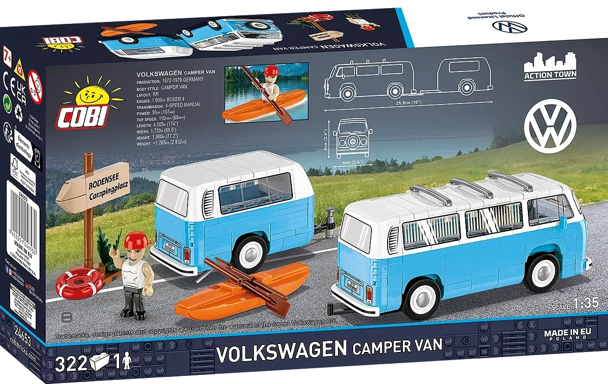 COBI 24653 Volkswagen Camper Van