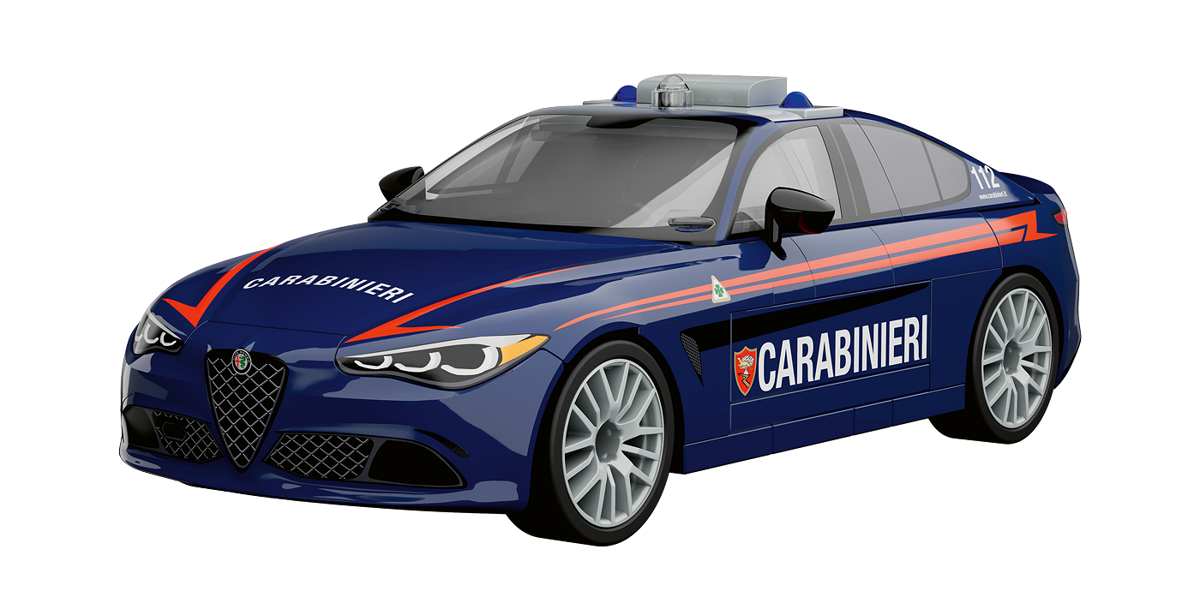 COBI 24654 Giulia Quadrifoglio Carabinieri