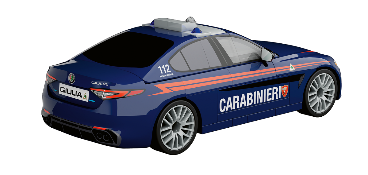 COBI 24654 Giulia Quadrifoglio Carabinieri