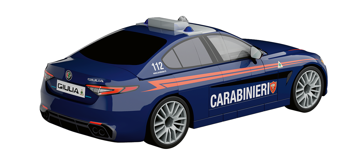 COBI 24654 Giulia Quadrifoglio Carabinieri