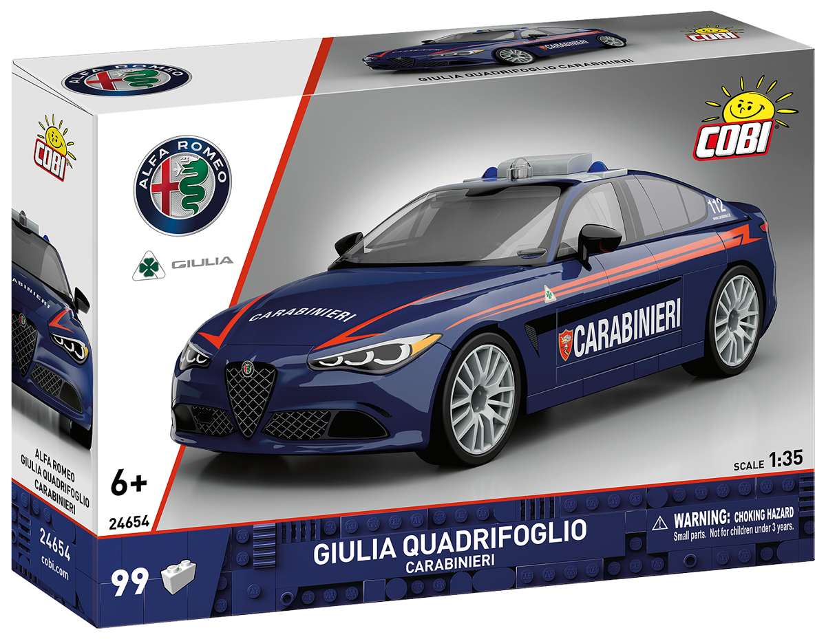COBI 24654 Giulia Quadrifoglio Carabinieri
