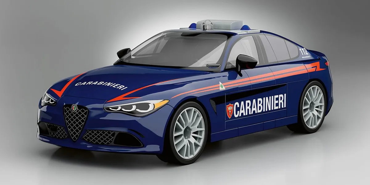 COBI 24654 Giulia Quadrifoglio Carabinieri