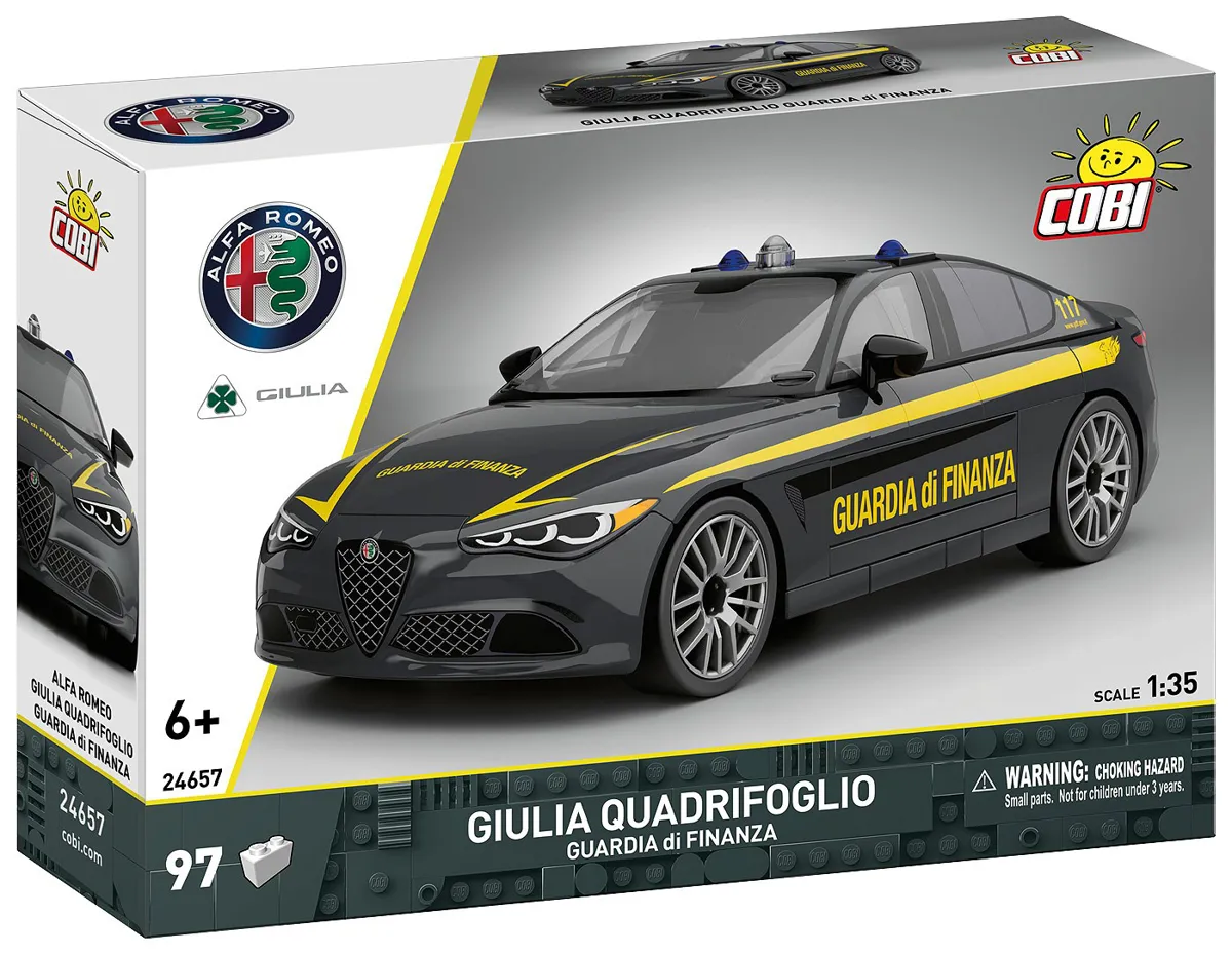 COBI 24657 Giulia Quadrifoglio Guardia di Finanza