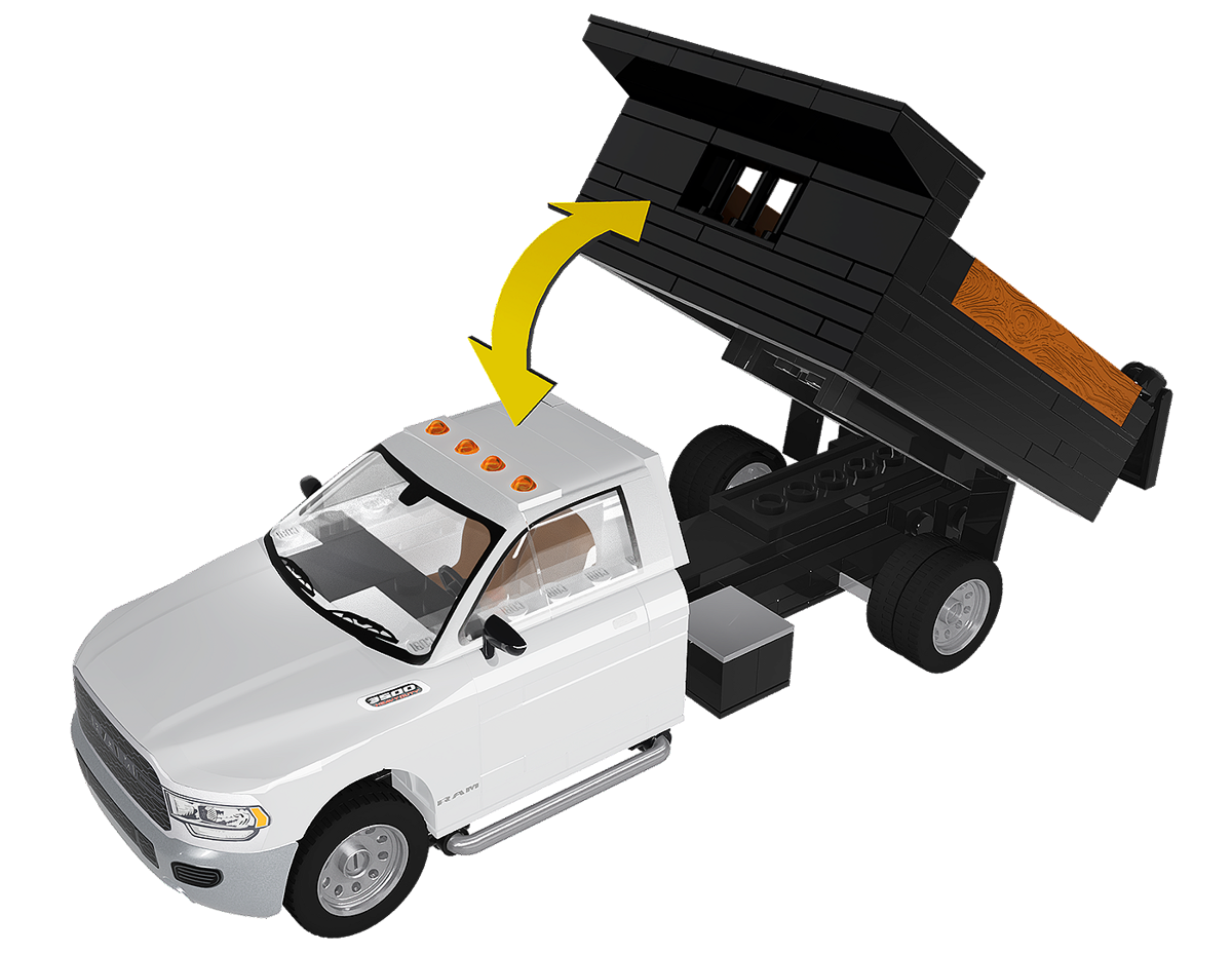 COBI 24659 RAM 3500 Muldenkipper